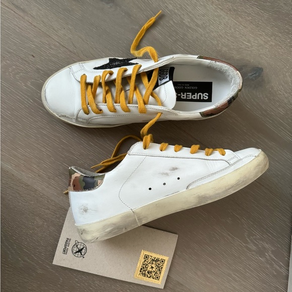 Golden Goose superstars- size 38, Nordstrom exclusive/ camo - Picture 5 of 16
